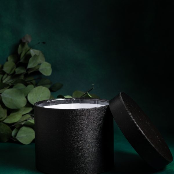 Black - Symphony Lined Oasis® Flower Hat Boxes